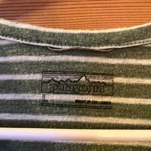 Striped Patagonia T shirt